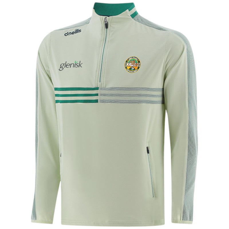 O'Neills Offaly GAA Nepal Kids Half Zip Top